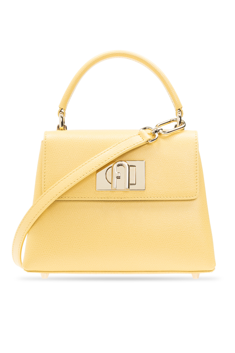 Furla yellow sales bag